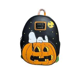 Loungefly Peanuts Great Pumpkin Snoopy Mini Backpack Bag NWT